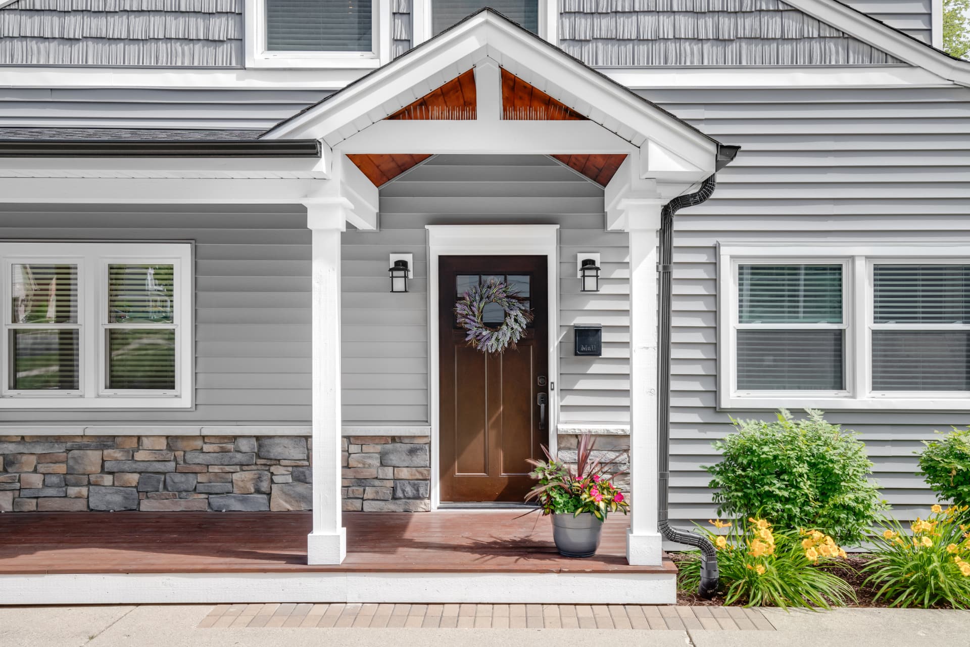 Awnings — illustrative stock photo