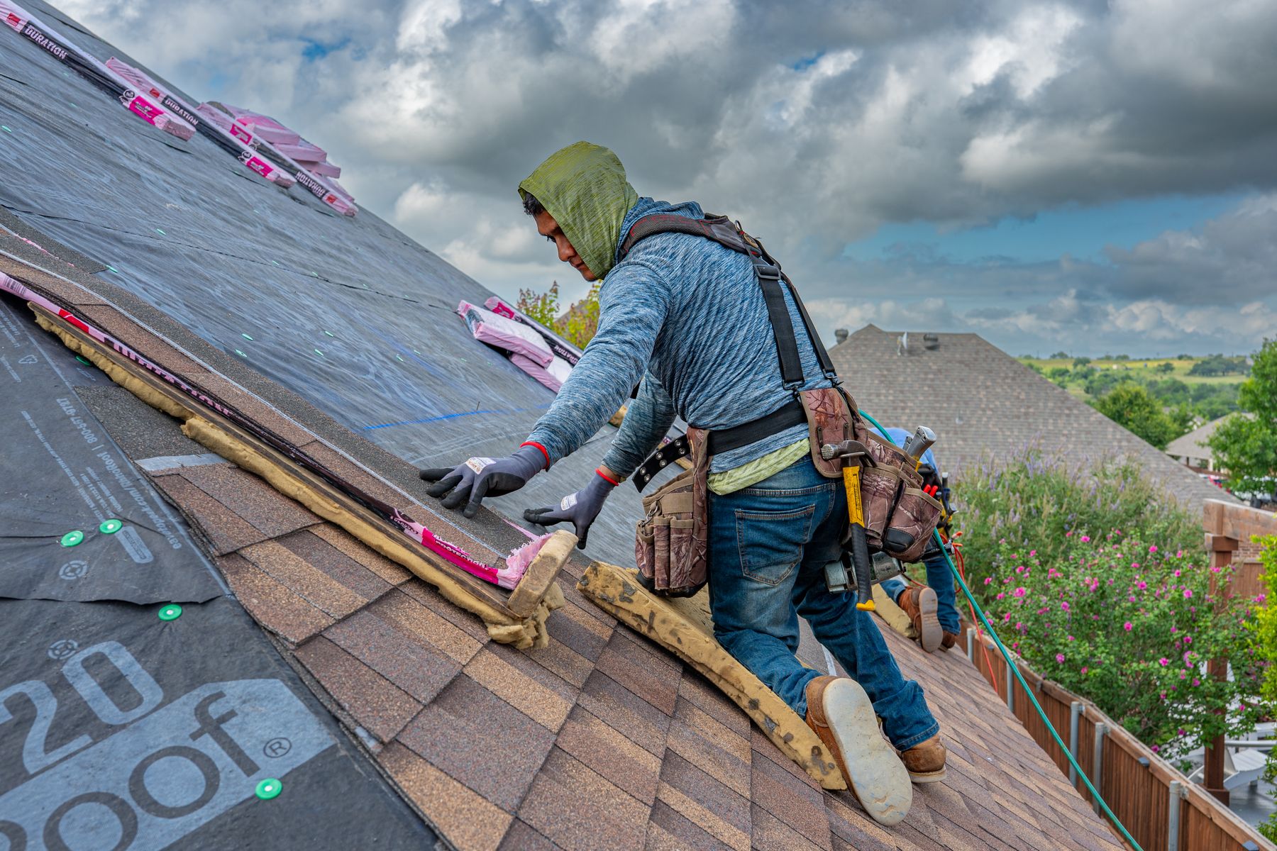 Roof repair & maintenance — illustrative stock photo